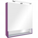 Зеркальный шкаф фиолетовый 70x85 см Roca The Gap ZRU9302752