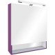 Зеркальный шкаф фиолетовый 70x85 см Roca The Gap ZRU9302752