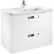 Тумба белый глянец 77,7 см Roca The Gap ZRU9302877