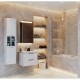 Зеркальный шкаф белый глянец 60,6x81 см R Roca Victoria Nord Ice Edition ZRU9000030