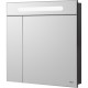 Зеркальный шкаф черный глянец 80x81 см Roca Victoria Nord Black Edition ZRU9000100