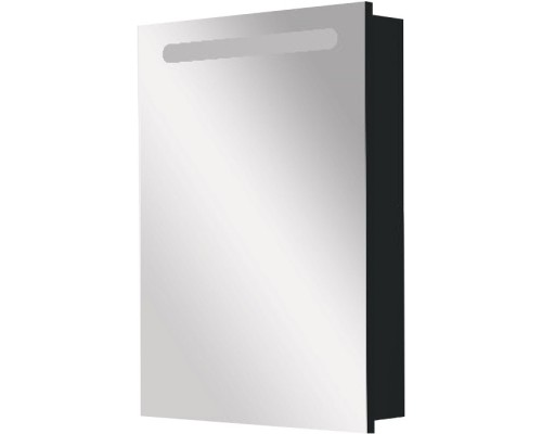 Зеркальный шкаф черный глянец 60,6x81 см R Roca Victoria Nord Black Edition ZRU9000099