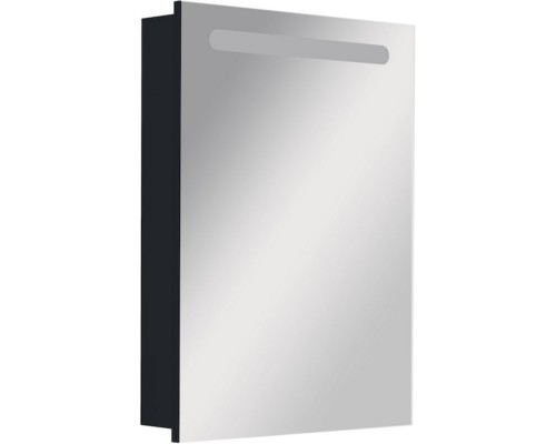 Зеркальный шкаф черный глянец 60,6x81 см L Roca Victoria Nord Black Edition ZRU9000098