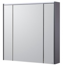Зеркальный шкаф 80x78 см белый глянец/антрацит Roca Ronda ZRU9302970
