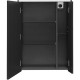 Зеркальный шкаф 60x78 см белый глянец/антрацит Roca Ronda ZRU9302968
