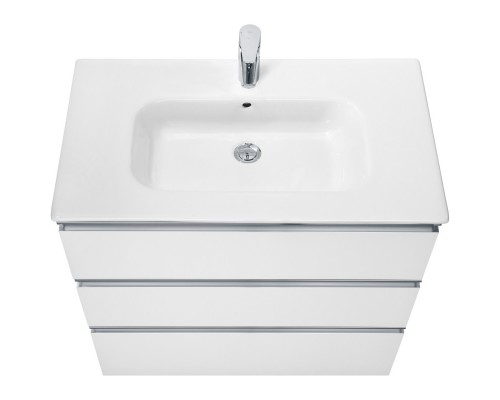 Тумба с раковиной белый глянец 80,5 см Roca The Gap 857553806 + 32799C000