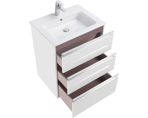 Комплект мебели белый глянец 60,5 см Roca The Gap 857552806 + 3279A8000 + ZRU9302688