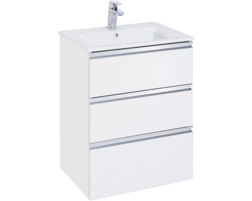 Тумба с раковиной белый глянец 60,5 см Roca The Gap 857552806 + 3279A8000