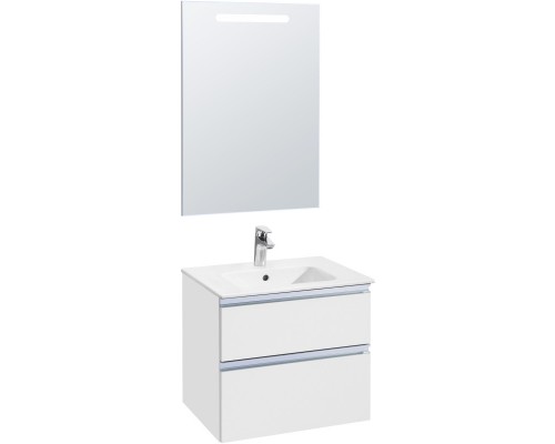 Комплект мебели белый глянец 60,5 см Roca The Gap 857550806 + 32799E000 + ZRU9302688