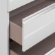 Тумба с раковиной белый глянец 60,5 см Roca The Gap 857550806 + 32799E000