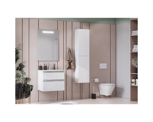 Комплект мебели белый глянец 60,5 см Roca The Gap 857550806 + 3279A8000 + ZRU9302688