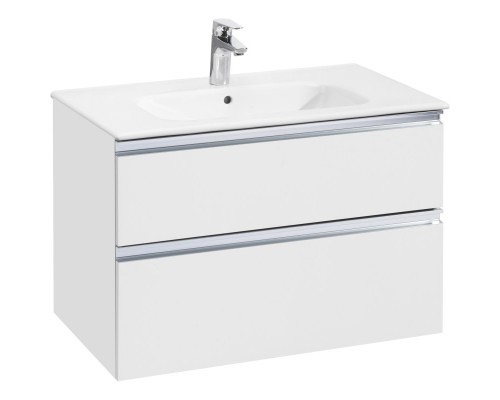 Комплект мебели белый глянец 80,5 см Roca The Gap 857551806 + 32799C000 + ZRU9302689