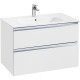 Комплект мебели белый глянец 80,5 см Roca The Gap 857551806 + 32799C000 + ZRU9302689