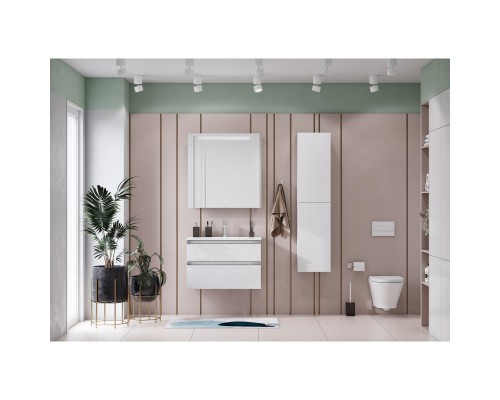 Комплект мебели белый глянец 80,5 см Roca The Gap 857551806 + 3279A4000 + ZRU9302689