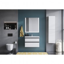 Комплект мебели белый глянец 80 см Roca Domi 857536806 + 3279A4000 + 812363000