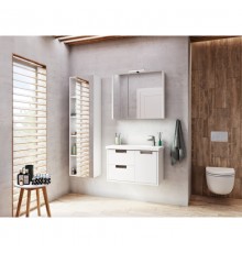 Комплект мебели белый глянец 80 см Roca Etna 857301806 + 32700A000 + 857304806