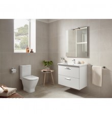 Комплект мебели белый глянец 70 см Roca The Gap ZRU9302878 + 327471000 + ZRU9302886