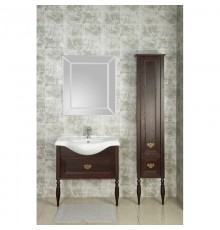 Комплект мебели дуб тёмный шоколад 85 см Roca America L Evolution ZRU9302959 + 327206000 + ZRU9302950