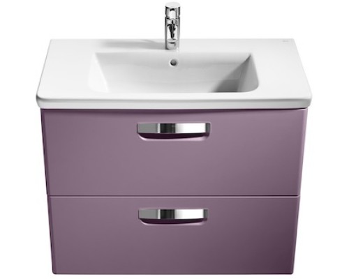 Тумба с раковиной фиолетовый 60 см Roca The Gap ZRU9302742 + 327472000