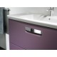 Тумба с раковиной фиолетовый 60 см Roca The Gap ZRU9302742 + 327472000