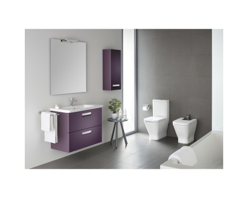 Тумба с раковиной фиолетовый 60 см Roca The Gap ZRU9302742 + 327472000