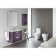 Тумба с раковиной фиолетовый 60 см Roca The Gap ZRU9302742 + 327472000