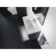 Тумба с раковиной фиолетовый 60 см Roca The Gap ZRU9302742 + 327472000