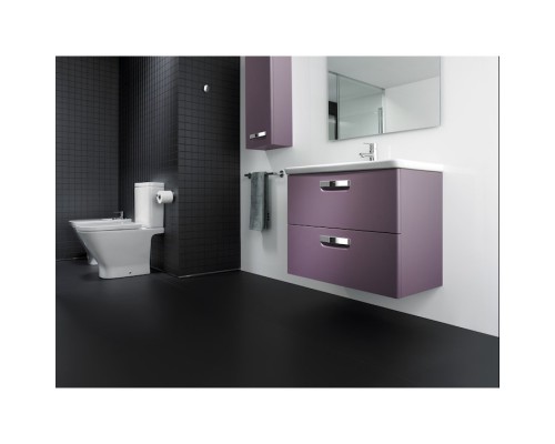 Тумба с раковиной фиолетовый 60 см Roca The Gap ZRU9302742 + 327472000