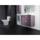 Тумба с раковиной фиолетовый 60 см Roca The Gap ZRU9302742 + 327472000