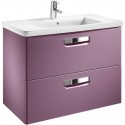 Тумба с раковиной фиолетовый 80 см Roca The Gap ZRU9302740 + 327470000