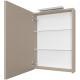 Зеркальный шкаф 50x70 см капучино L Roca Oleta A857643515