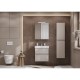 Зеркальный шкаф 60x70 см капучино R Roca Oleta A857646515