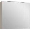 Зеркальный шкаф 80x70 см капучино Roca Oleta A857647515