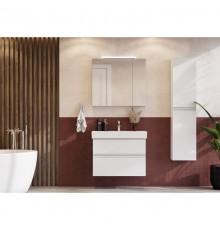 Комплект мебели белый матовый 80 см Roca Oleta A857640501 + 3274C500Y + A857647501