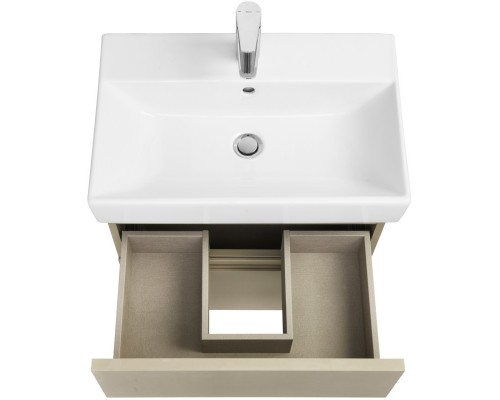 Тумба с раковиной капучино 60 см Roca Oleta A857639515 + 3274C400Y