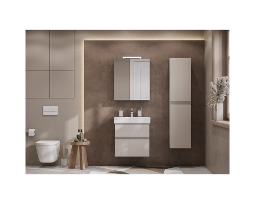 Тумба с раковиной капучино 60 см Roca Oleta A857639515 + 3274C400Y