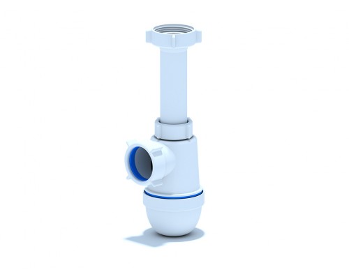 Сифон Ани 1 1/2"* 40без выпуска, ANI PLAST