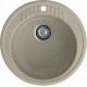 GRANFEST Мойка композит RONDO GF-R--520   D=520 мм   топаз арт.GF-