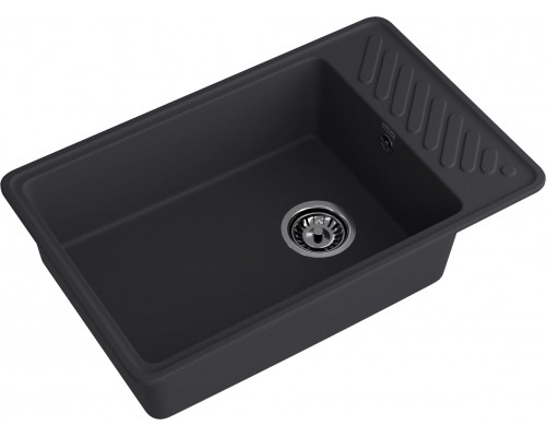 GranFest QUARZ (GF-ZL51) Мойка для кухни 760*480мм (черный)