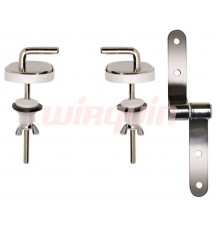 Комплект креплений из нержавеющей стали универсальный WIRQUIN