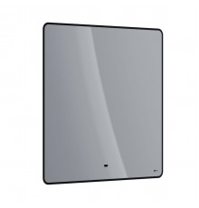 Зеркало Lemark MIOBLACK 80х80 см с интерьерной подсветкой, с подогревом