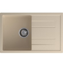 GRANFEST Мойка композит QUADRO GF-Q--780L  чаша с крылом 780*500 мм, кашемир