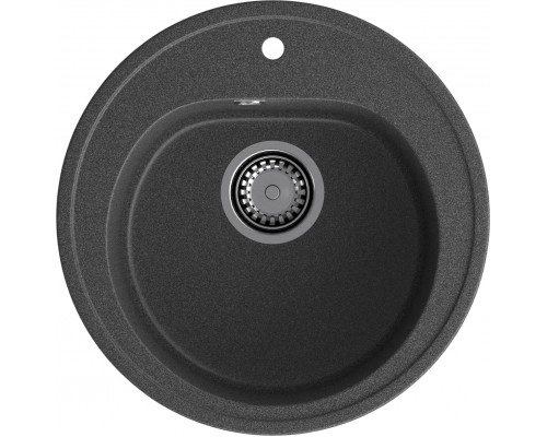 GRANFEST Мойка композит RONDO GF-R--510  D=510мм графит арт.GF-