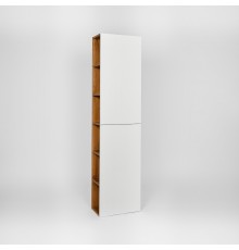 Шкаф-пенал VIANT БОСТОН 40 подвесной дуб вотан/белый (VBOS400-PENP)