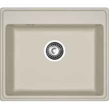 GRANFEST Мойка композит VERTEX, GF-V-580, чаша 580*500, топаз