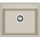 GRANFEST Мойка композит VERTEX, GF-V-580, чаша 580*500, топаз