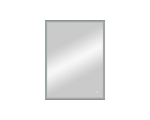 Зеркало "Solid Black LED" 600х800, реверсивное крепление