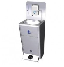 Умывальник с пьедесталом и педалью для включения подачи воды., шт