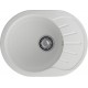 GRANFEST Мойка композит RONDO GF-R--580L  чаша с крылом 579*445 мм  иней арт.GF-