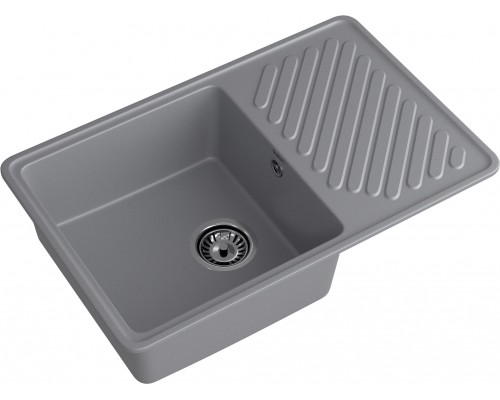 GranFest QUARZ (GF-ZL52) Мойка для кухни 760*480мм (темно-серый)